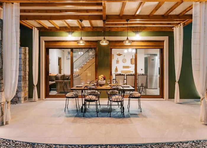 Stavlos Luxury Stone House Villa