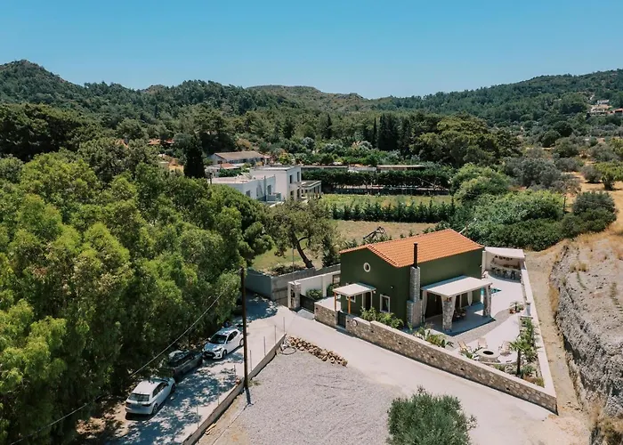 Villa Stavlos Luxury Stone House